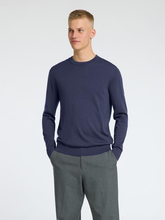 Produktbild Selected Slhtray Ls Knit Merino Crew Neck Noos (L)