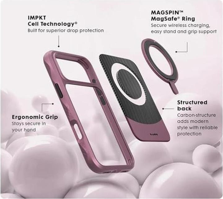 Image du produit Laut Carbon Matter Case für iPhone 17 Pro, Mitternacht, L IP25B CM BK (Apple iPhone 17 Pro)