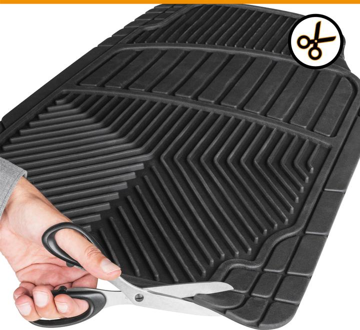 Actual product image Walser Rubber mats set Priscus (1 set of 4 floor mats)