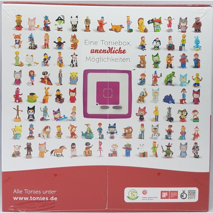 Image du produit Tonies Toniebox starter set berry (ton créatif) (Allemand)