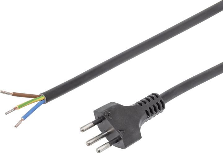 Steffen Anschlusskabel Td 3x1.5mm2 3m T12 sw (3 m)