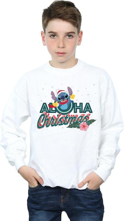Immagine prodotto Disney Lilo And Stitch Aloha Christmas Felpa Ragazzi (128)