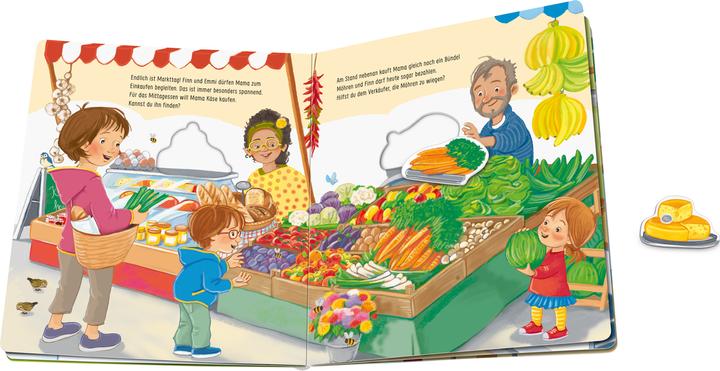 Produktbild Ravensburger Mein grosses Puzzle-Spielbuch: Das essen wir heute (Deutsch)