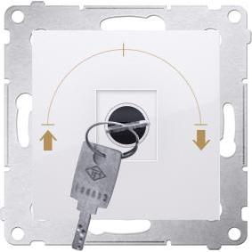 Kontakt DPZK.01/11, Taster + Schalter, Weiss