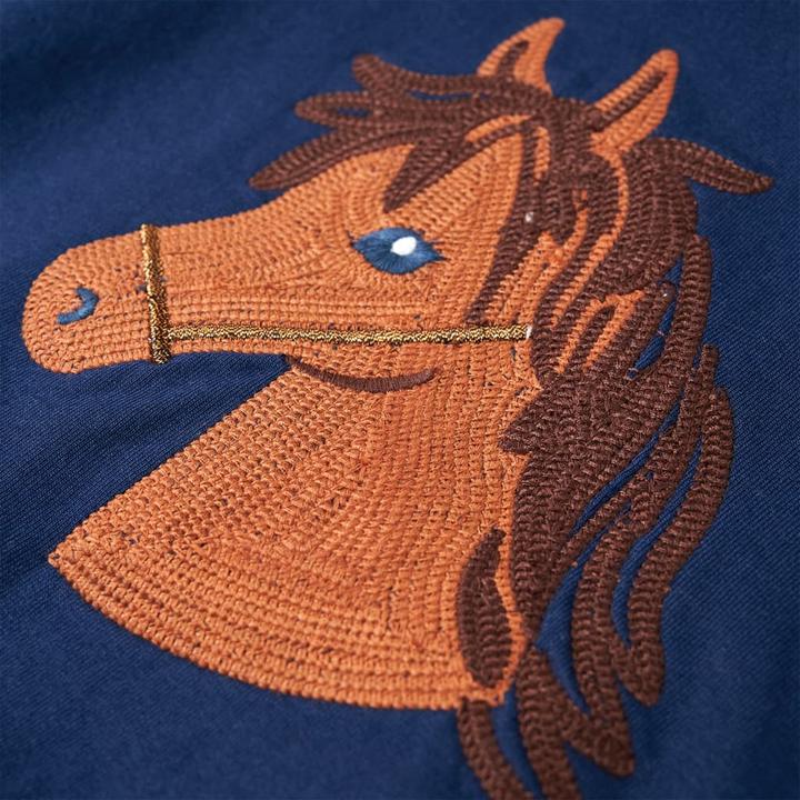 Immagine prodotto VidaXL Maglia con cappuccio per bambini blu navy 92,Materiale: 95 (92)