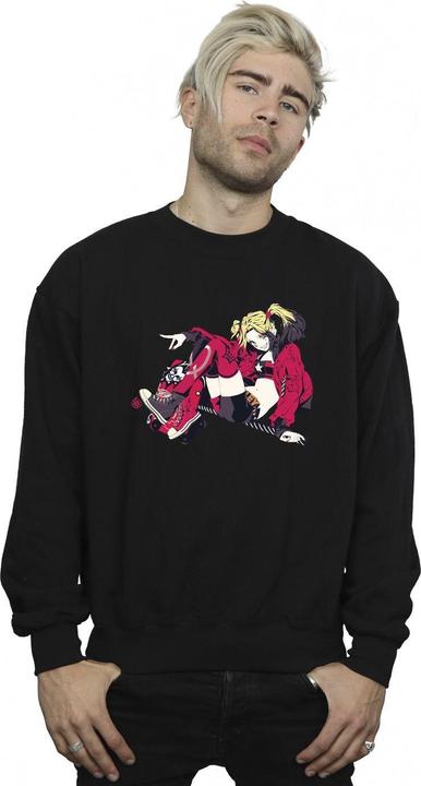 Produktbild Harley Quinn Rollerskates Baumwolle Sweatshirt (L)