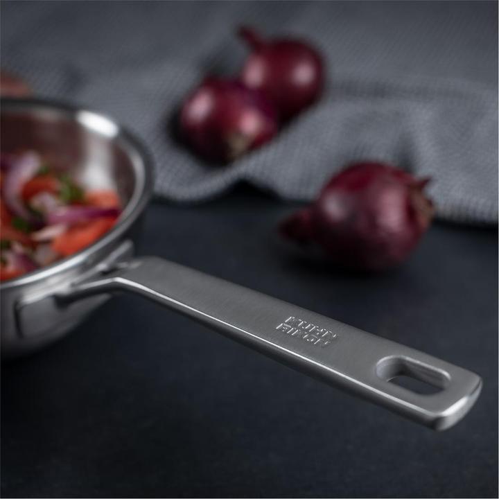 Image du produit Kuhn Rikon CULINARY FIVEPLY Sauteuse sans revêtement Ø 16 cm (16 cm, Casserole à manche, Acier inoxydable)