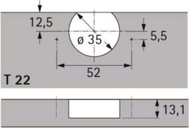 Immagine prodotto Hettich Scodellino Selekta Pro 2000 TH 32