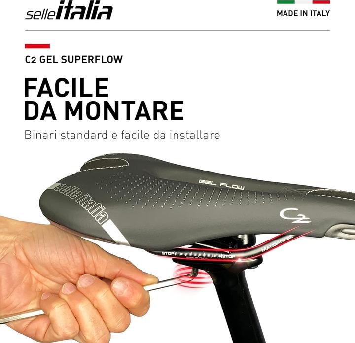 Produktbild Selle Italia C2 Gel Flow Saddle
