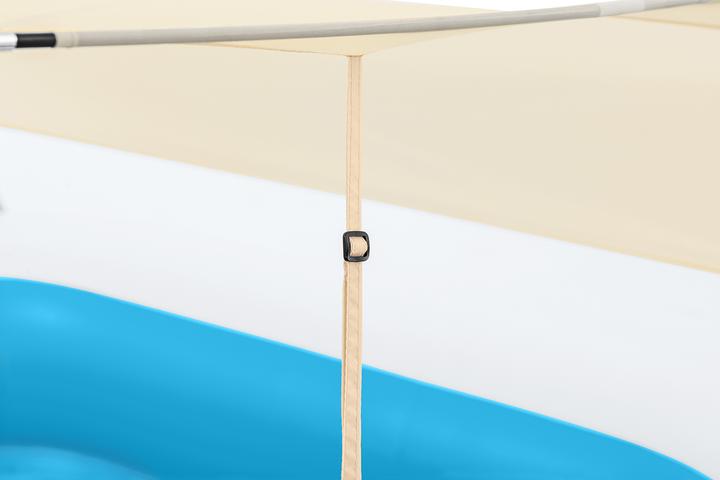 Actual product image Bestway Pool 2 chambers rectangular with roof