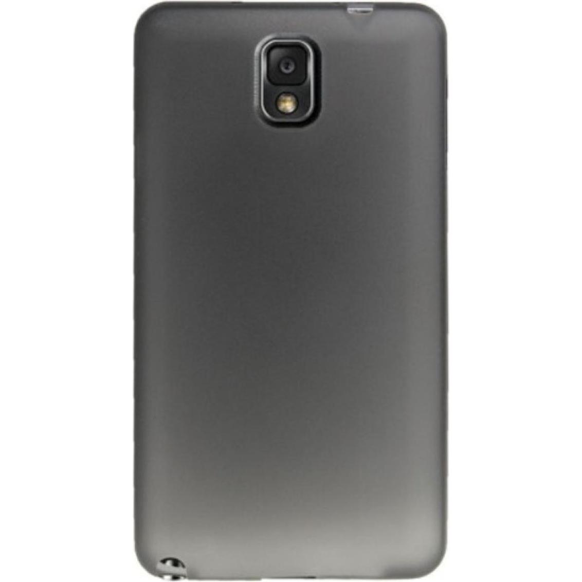 König Design Schutzhülle Case Ultra Dünn 0,3mm für Handy Samsung Galaxy Note 3 N9000 Schwarz Transparent (Samsung Galaxy...