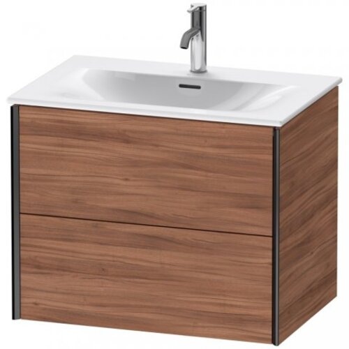 Actual product image Duravit Durait XViu 4133 Vanity unit wall-mounted, 2 drawers, for washbasin Viu 234473, 710x480 mm