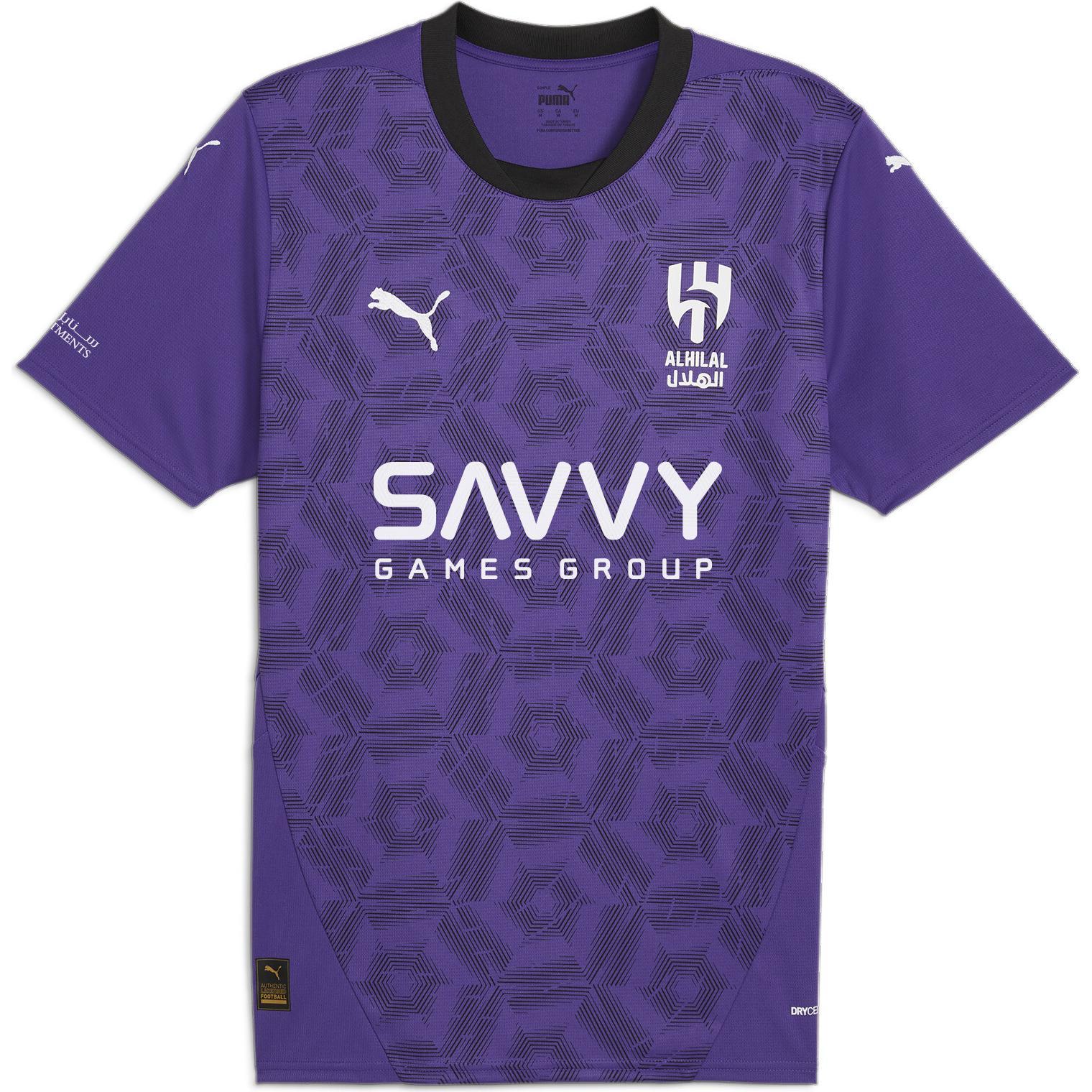 Puma, Herren, Sportshirt, AHSFC Third Jersey Replica w/o Sponsor (M), Violett, M