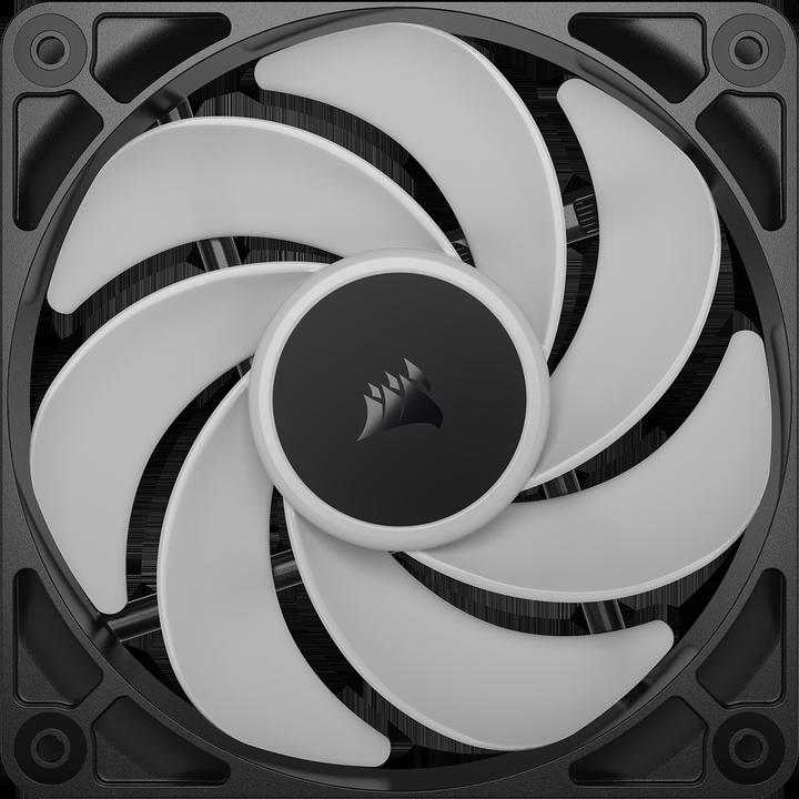 Actual product image Corsair PC-Lüfter R5 120-R ARGB Schwarz, Beleuchtung: Ja (120 mm, 3 x)