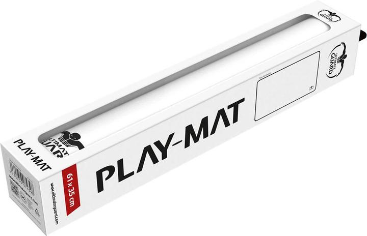 Produktbild Ultimate Guard UGD010194 - Spielmatte - einfarbig, weiss, 61 x 35 cm