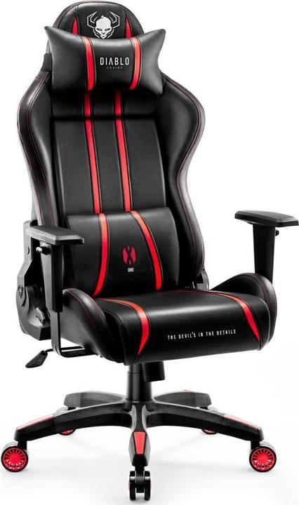 Produktbild Diablo Fotel Chairs X-One 2.0 King Czarno-czerwony
