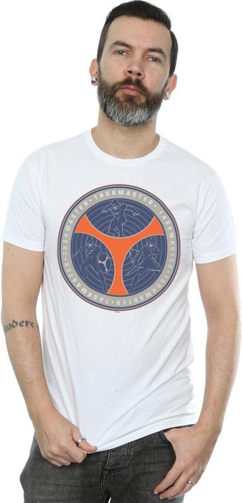 Actual product image Mens Black Widow Movie Taskmaster Shield Poses T-Shirt (XL)