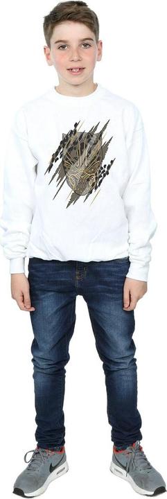 Produktbild Black Panther Gold Head Sweatshirt Jungen (140, 146)