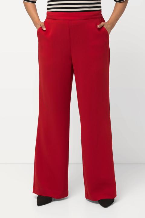 Immagine prodotto Ulla Popken Pantaloni con taglio della gamba ampio e dritto e cintura elastica (42)