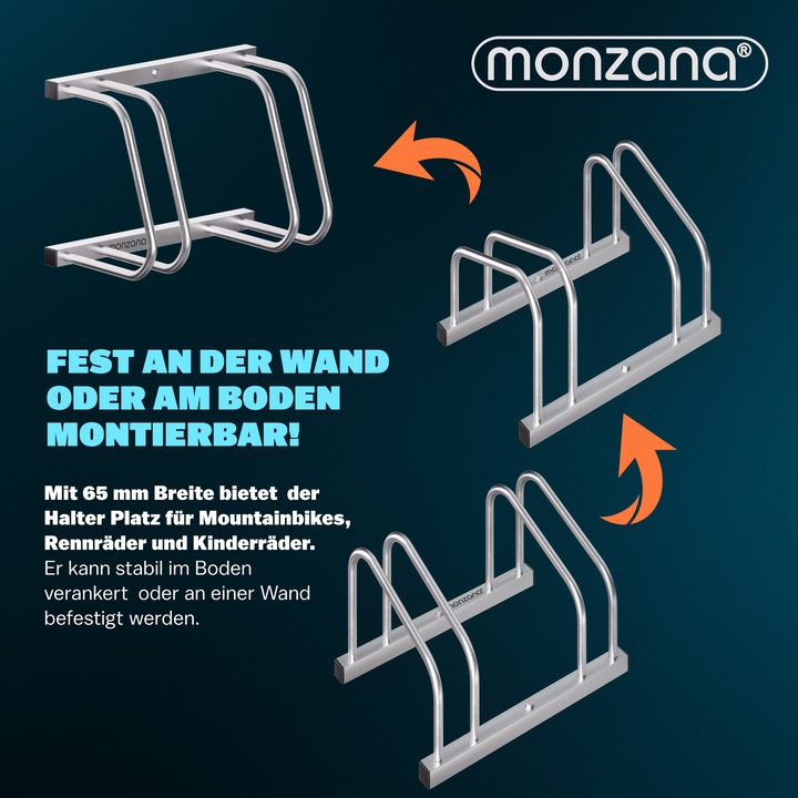 Actual product image Monzana Bicycle stand