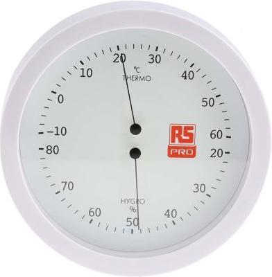 Actual product image RS PRO Analogue Hygrometer, ±5 % Accuracy, +60°C M