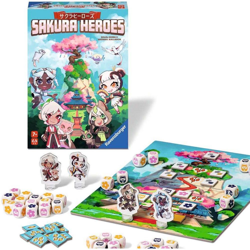 Thumbnail - Ravensburger Sakura Heroes (Portugiesisch, Niederländisch, Englisch, Multilingual, Italienisch, Spanisch, Französisch)