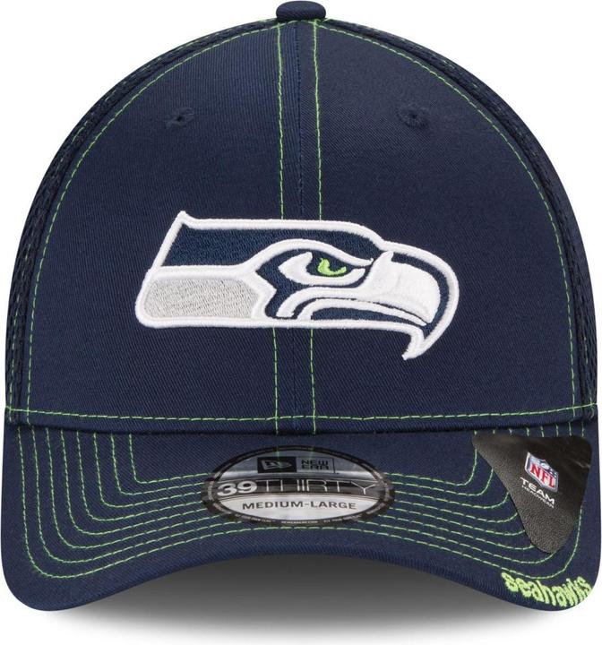Produktbild New Era 39Thirty Stretch Mesh Cap - Seattle Seahawks - M/L (M/L)