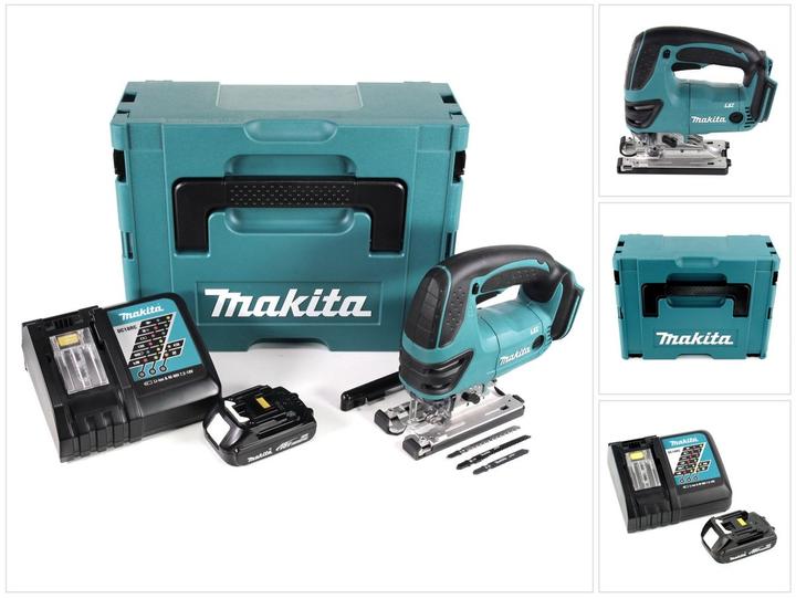 Produktbild Makita DJV 180 RY1J Akku Stichsäge 18V + 1x Akku 1,5Ah + Ladegerät + Makpac