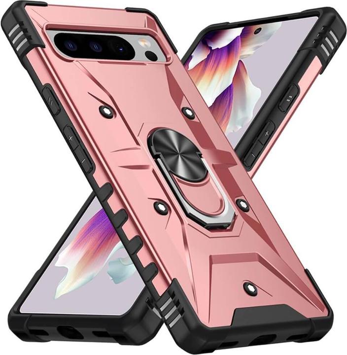Produktbild Cover-Discount Google Pixel 8 Pro - Armor Case mit Kickstand rosa (Google Pixel 8 Pro)