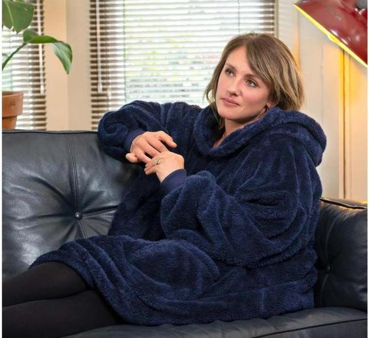 Actual product image TOP Hooded blanket (93 x 96 cm)