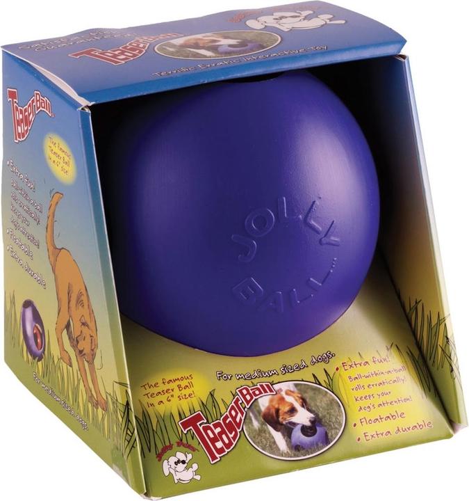 Immagine prodotto Jolly Pets Giocattolo per cani Jolly Ball Teaser (Palla giocattolo per cani)
