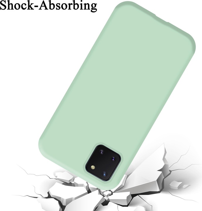 Actual product image Cadorabo TPU Liquid Silicone Case Cover (Samsung Galaxy A81)