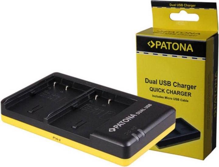 Patona Dual Ladegerät Nikon EN-EL3E (Kamera Akku Ladegerät)