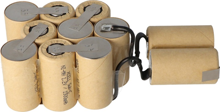 Produktbild XCell Ersatzakku passend für Kress ASX132, Kress 13,2 Volt Akku 2000mAh, NiMH Akku zum Selbsteinbau (2000 mAh)