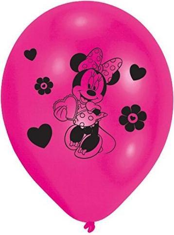 Produktbild Amscan Latexballons Minnie Mouse (10x)