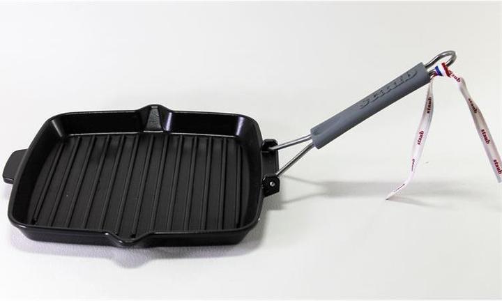 Actual product image Staub Grill pan (Grill pan, Cast iron, 24 x 3.40 cm)