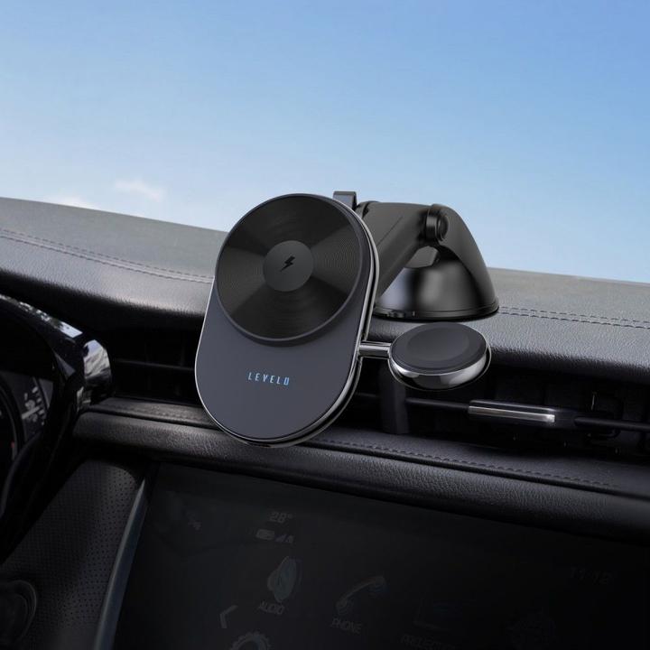 Produktbild Levelo 2 In 1 Wireless Car Charger