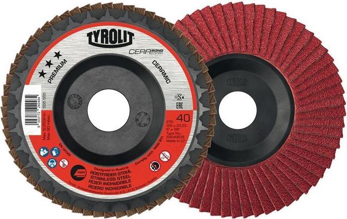 Produktbild Tyrolit Fächerscheibe CERABOND (80)