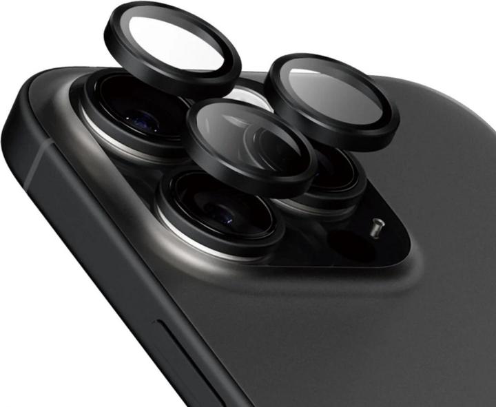 PanzerGlass Protezione dell'obiettivo della fotocamera Hoops (1 Pezzo/i, Apple iPhone 16 Pro, Apple iPhone 16 Pro Max)