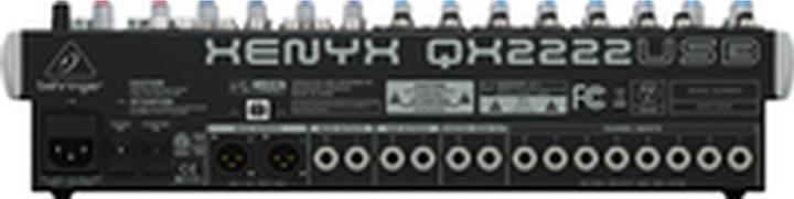 Image du produit Behringer Xenyx Qx2222usb (Studio et mixeur live)