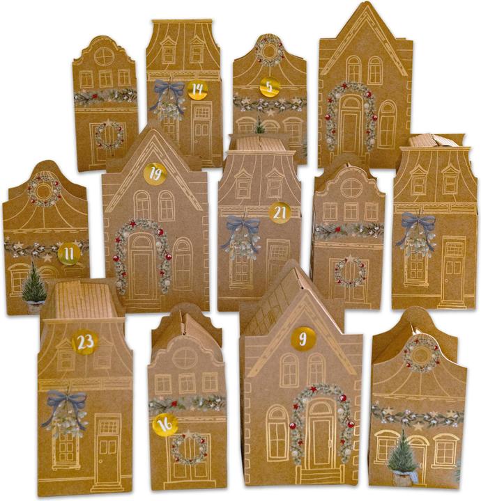 Papierdrachen Maisons Kisten Altstadt