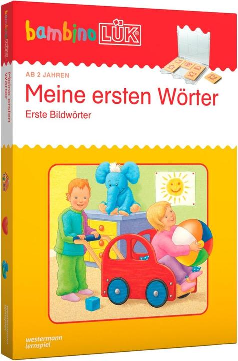 Actual product image LÜK bambino-LÜK Set. Erste Wörter (German, Francs Bayer, Michael Junga, 2011)