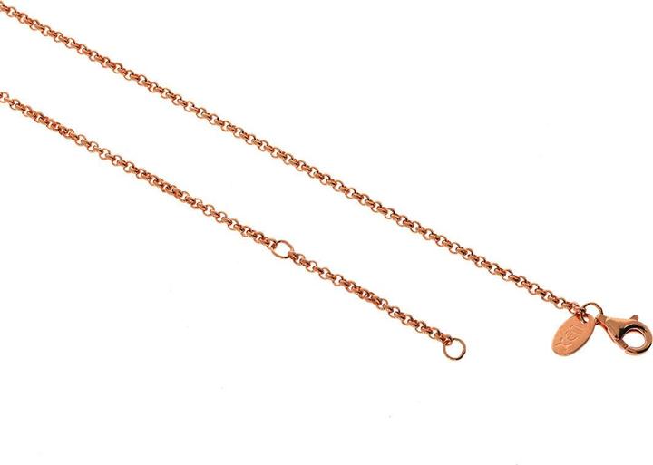 Immagine prodotto Xen Collana cimelio lunga 80 cm in argento 925 placcato oro rosa (Argento 925, 80 cm)