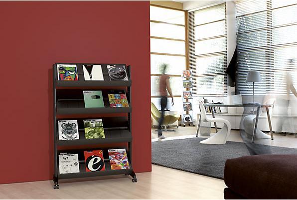 Actual product image kaiserkraft Mobile brochure stand (A4)