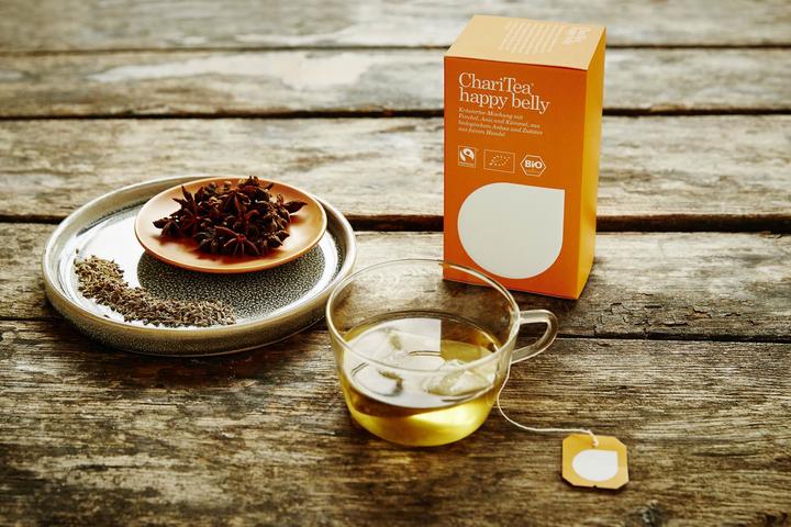 Actual product image ChariTea Happy Belly organic tea (20 g)
