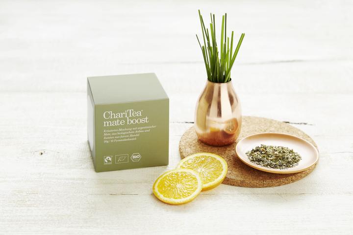 Actual product image ChariTea Mate Boost Bio (40 g)