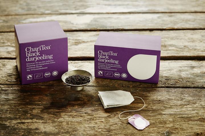 Actual product image ChariTea Black Darjeeling organic tea (40 g)