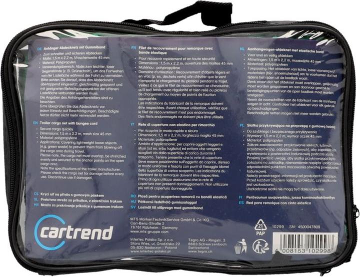 Produktbild Unitec Anhängernetz