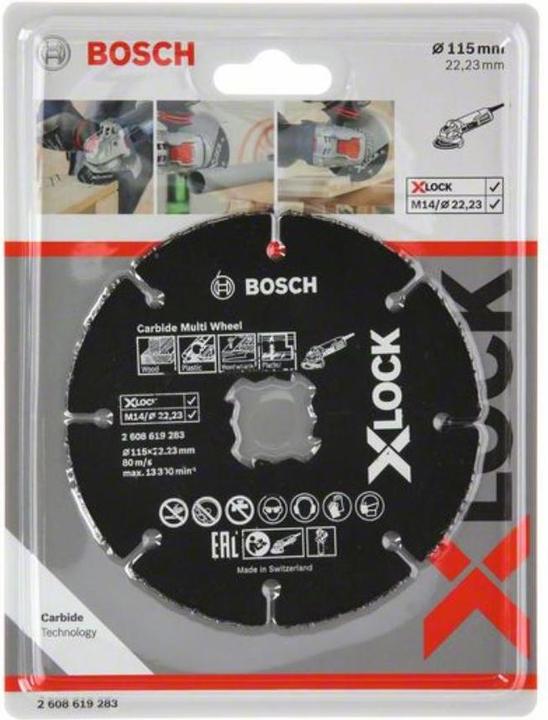 Immagine prodotto Bosch Professional Zubehör Disco da taglio X-LOCK Carbide Multi Wheel