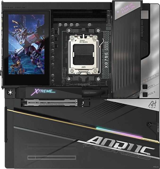 Productafbeelding Gigabyte MB Gbt Amd Am5 X870e Aorus Xtreme X3d Ai Top (AM5, AMD X870E, ATX, E-ATX)